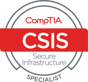 Cybersecurity CompTIA Secure Infrastructure Specialist – CSIS logo
